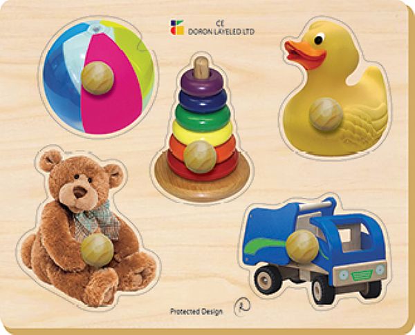 פאזל כפתור צעצועים